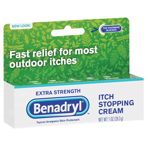 benadryl anti itch cream