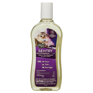 sentry pro flea shampoo for cats