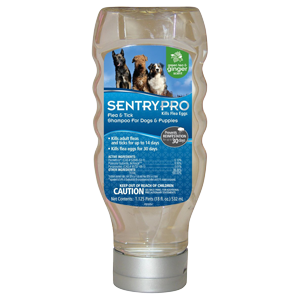 sentry pro flea shampoo