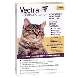vectra flea drops for cats