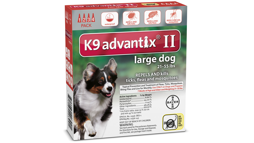 K9 Advantix 2 Dosage Chart